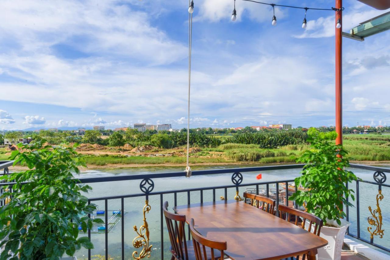 Gio Chieu Homestay - Riverside & Swimming Pool هوي ان المظهر الخارجي الصورة